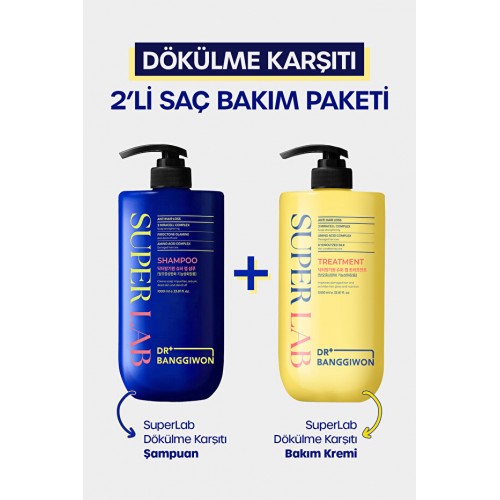 Dr. Banggiwon Super Lab Treatment Dökülme Karşıtı Şampuan Krem Seti Dr. Banggiwon Super Lab Treatment Dökülme Karşıtı Şampuan Krem Seti
