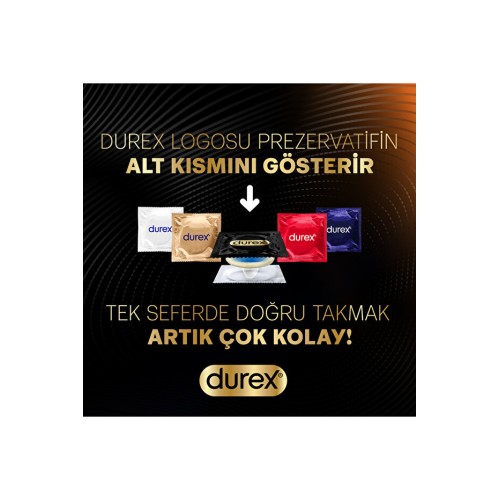Durex Nude Vücut Isısını İleten Ultra İnce Latekssiz Prezervatif 24 lü