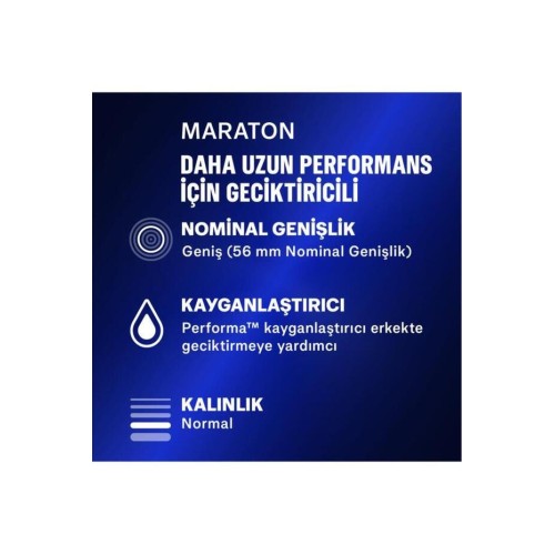 Durex Yakın Hisset ve Maraton Geciktiricili Prezervatif Durex Yakın Hisset ve Maraton Geciktiricili Prezervatif