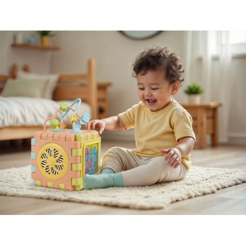 Dolu 2 in 1 Eğitici Küp ve Puzzle 5192