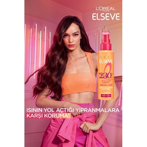 Elseve Dream Long Isı Koruyucu Pürüzsüzleştirici Sprey Serum 150 ml