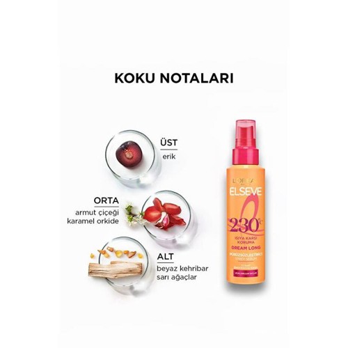 Elseve Dream Long Isı Koruyucu Pürüzsüzleştirici Sprey Serum 150 ml