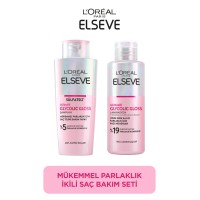 Elseve Glycolic Gloss Mükemmel Parlaklık Sampuan ve Laminasyon Seti