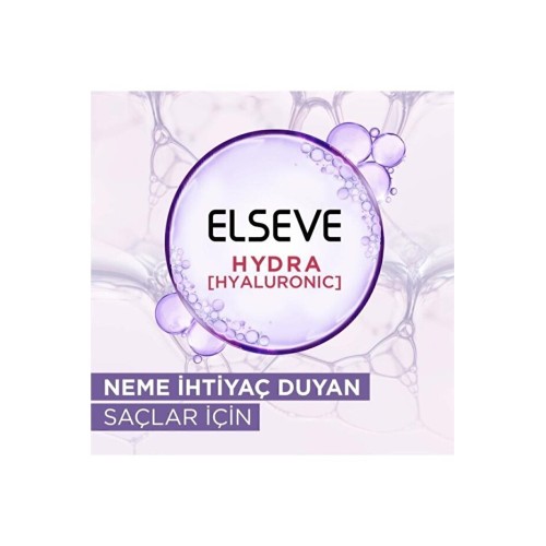 Elseve Hydra [Hyaluronic] Nem Dolduran Şampuanı 300 ml x 3 Adet