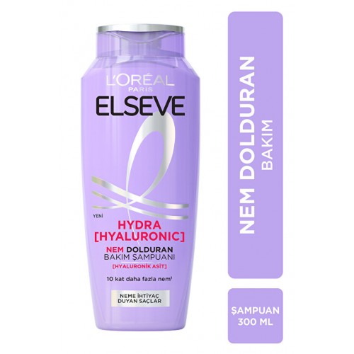 Elseve Hydra [Hyaluronic] Nem Dolduran Şampuanı 300 ml