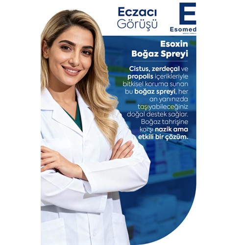 Esomed Esoxin Boğaz Spreyi 30 ml Esomed Esoxin Boğaz Spreyi 30 ml