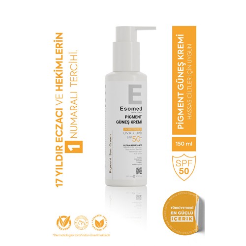 Esomed Hassas Ciltler için Yüksek Korumalı Güneş Kremi 150 ml Esomed Hassas Ciltler için Yüksek Korumalı Güneş Kremi 150 ml