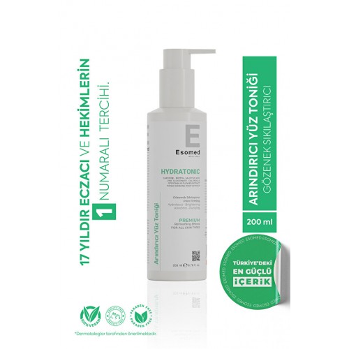 Esomed Hydratonic Arındırıcı Yüz Toniği 200 ml