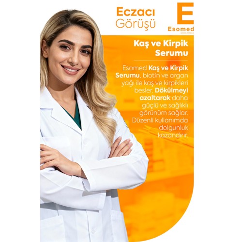 Esomed Kaş ve Kirpik Güçlendirici Yoğun Bakım Serumu10 ml