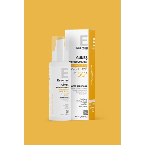 Esomed Leke Bırakmayan Yüz ve Vücut Güneş Kremi Spf 50+ 100 ml