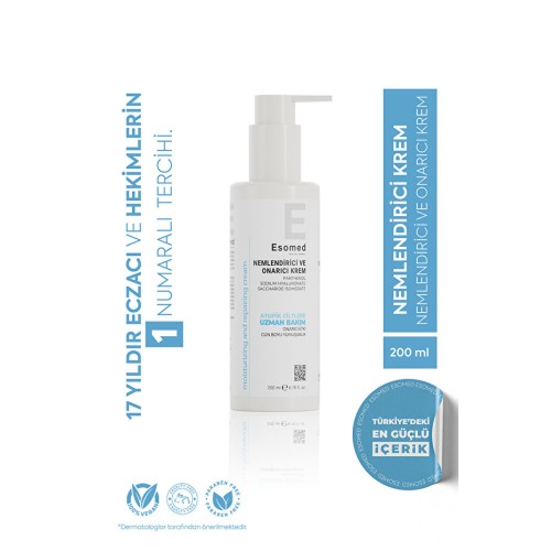 Esomed Nemlendirici ve Onarıcı Krem 200 ml