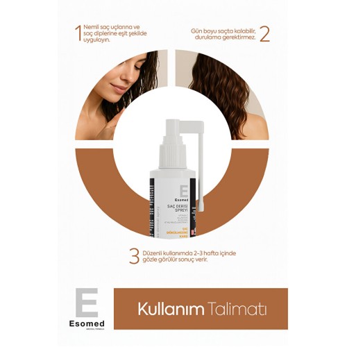 Esomed Saç Dökülme Karşı Saç Derisi Spreyi 60 ml Esomed Saç Dökülme Karşı Saç Derisi Spreyi 60 ml