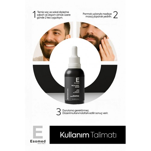 Esomed Saç ve Sakal Dökülmesine Karşı Serum 50 ml