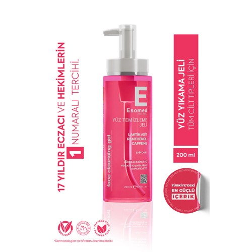 Esomed Tüm Cilt Tipleri için Yüz Temizleme Jeli 200 ml