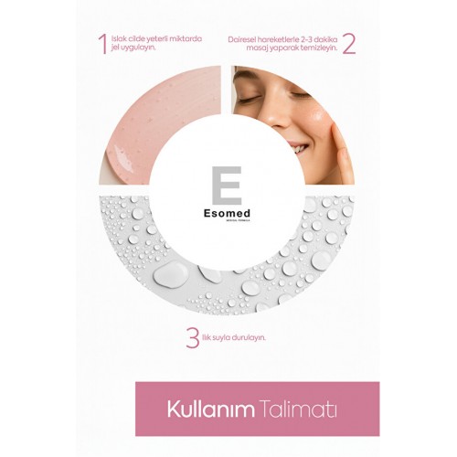 Esomed Tüm Cilt Tipleri için Yüz Temizleme Jeli 200 ml