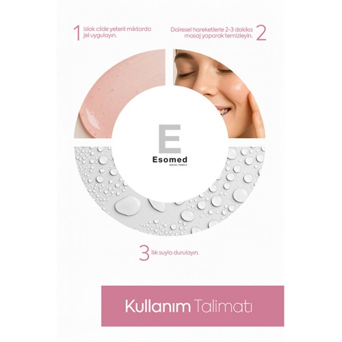 Esomed Tüm Cilt Tipleri için Yüz Temizleme Jeli 200 ml