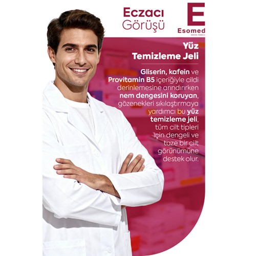 Esomed Tüm Cilt Tipleri için Yüz Temizleme Jeli 200 ml