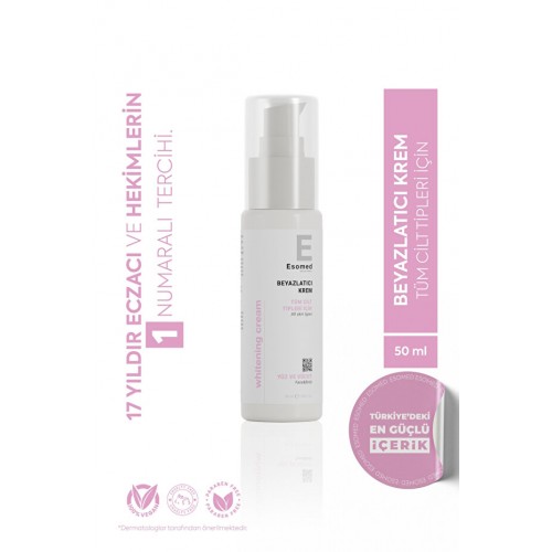 Esomed Vücut Beyazlatıcı Kararma Karşıtı Krem 50 ml