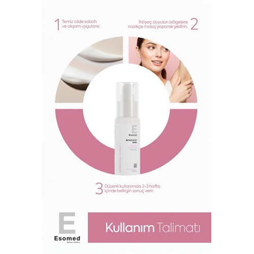 Esomed Vücut Beyazlatıcı Kararma Karşıtı Krem 50 ml Esomed Vücut Beyazlatıcı Kararma Karşıtı Krem 50 ml