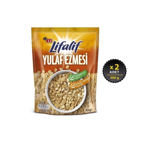 Eti Lifalif Yulaf Ezmesi 500 gr x 2 Adet