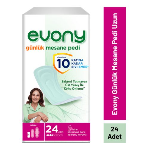 Evony Günlük Mesane Pedi Uzun 24 lü