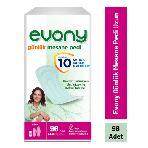 Evony Günlük Mesane Pedi Uzun 24 lü x 4 Adet