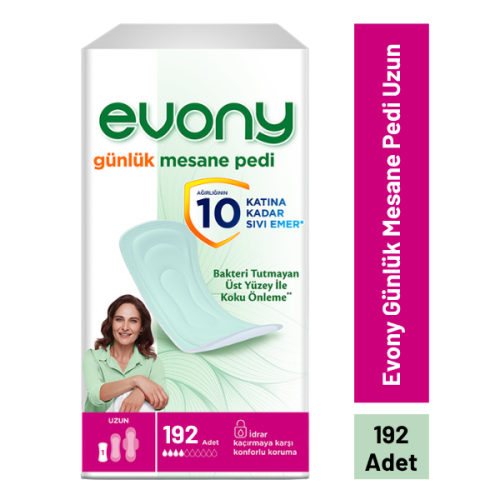 Evony Günlük Mesane Pedi Uzun 24 lü x 8 Adet Evony Günlük Mesane Pedi Uzun 24 lü x 8 Adet