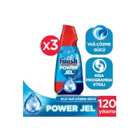 Finish Jel Konsantre Bulaşık Makinesi Deterjanı 1000 ml x 3 Adet