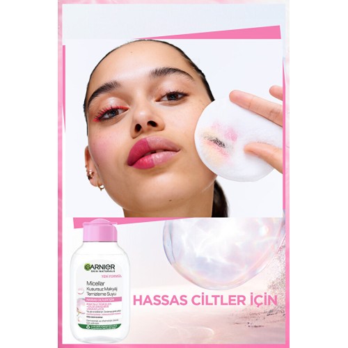 Garnier Micellar Makyaj Temizleme Suyu 100 ml x 2 Adet Garnier Micellar Makyaj Temizleme Suyu 100 ml x 2 Adet