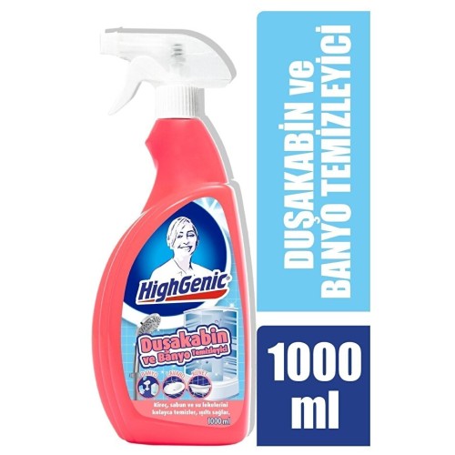 Highgenic Duşakabin ve Banyo Temizleyici 750 ml