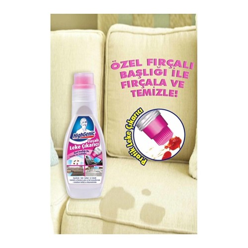 Highgenic Fırçalı Leke Çıkarıcı 200 ml Highgenic Fırçalı Leke Çıkarıcı 200 ml