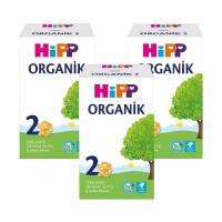 Hipp 2 Organik Devam Sütü 300 gr x 3 Adet