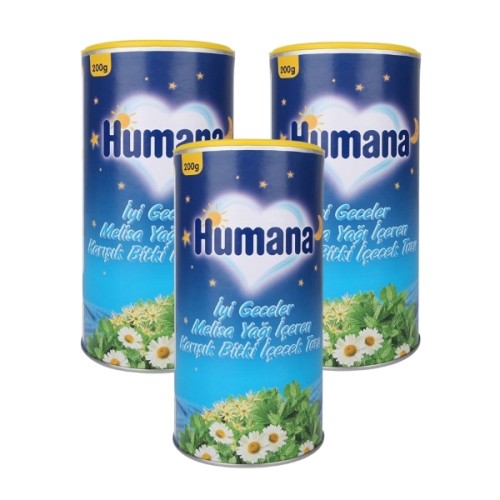 Humana İyi Geceler Bitki Çayı 200 gr x 3 Adet