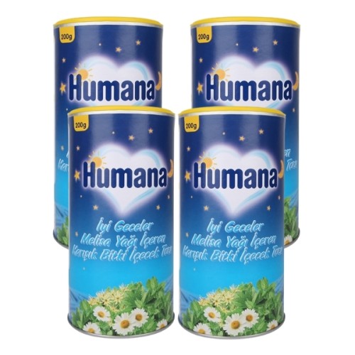 Humana İyi Geceler Bitki Çayı 200 gr x 4 Adet Humana İyi Geceler Bitki Çayı 200 gr x 4 Adet