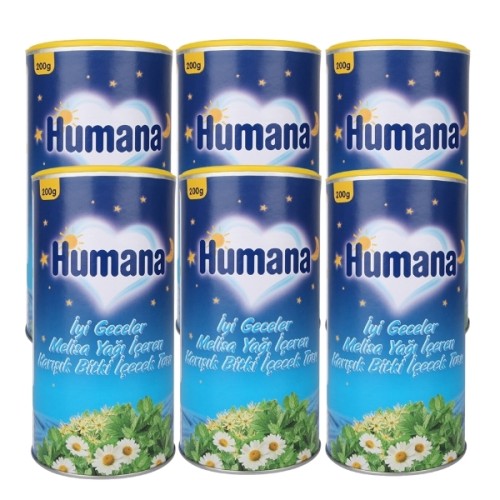 Humana İyi Geceler Bitki Çayı 200 gr x 6 Adet Humana İyi Geceler Bitki Çayı 200 gr x 6 Adet