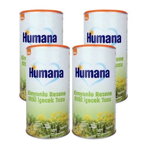 Humana Kimyonlu Rezene 200 gr Anne İçeceği x 4 Adet Humana Kimyonlu Rezene 200 gr Anne İçeceği x 4 Adet