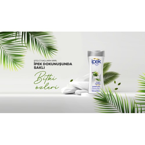 İpek Faydalı Bitki Özleri Zayıf ve Koparak Dökülen Saçlar için Şampuan 480 ml İpek Faydalı Bitki Özleri Zayıf ve Koparak Dökülen Saçlar için Şampuan 480 ml