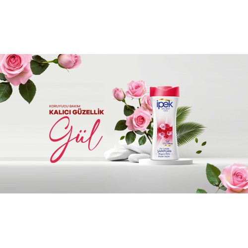 İpek Gül Özü Boyalı Saçlar için 2 si 1 Arada Şampuan 480 ml İpek Gül Özü Boyalı Saçlar için 2 si 1 Arada Şampuan 480 ml