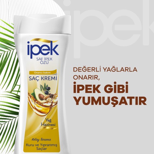 İpek Yağ Hazinesi Kuru ve Yıpranmış Saçlar için Saç Bakım Seti İpek Yağ Hazinesi Kuru ve Yıpranmış Saçlar için Saç Bakım Seti