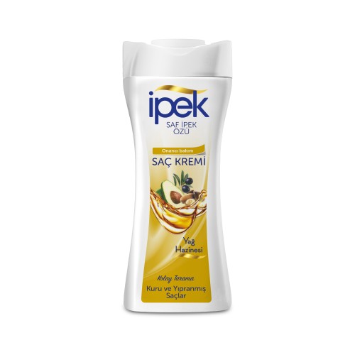 İpek Yağ Hazinesi Kuru ve Yıpranmış Saçlar için Saç Kremi 480 ml İpek Yağ Hazinesi Kuru ve Yıpranmış Saçlar için Saç Kremi 480 ml