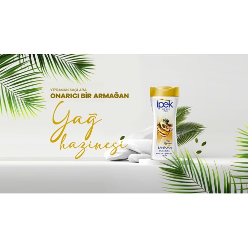 İpek Yağ Hazinesi Kuru ve Yıpranmış Saçlar için Şampuan 480 ml İpek Yağ Hazinesi Kuru ve Yıpranmış Saçlar için Şampuan 480 ml