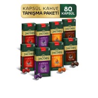 Jacobs Kapsül 2 li Tanışma Paketi 80 Kapsül