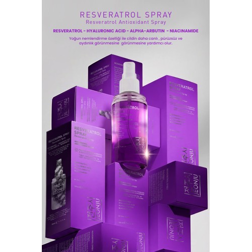 Jeonju Antioksidan Yoğun Nemlendirici Resveratrol Sprey 120 ml Jeonju Antioksidan Yoğun Nemlendirici Resveratrol Sprey 120 ml