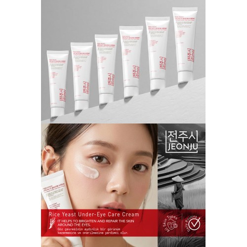 Jeonju Pirinç Mayası Göz Altı Bakım Kremi 25 ml Jeonju Pirinç Mayası Göz Altı Bakım Kremi 25 ml