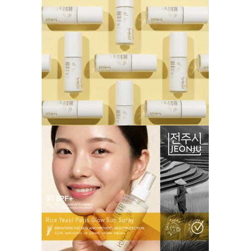 Jeonju Yüksek Korumalı Paris Işıltısı Güneş Spreyi 120 ml Jeonju Yüksek Korumalı Paris Işıltısı Güneş Spreyi 120 ml