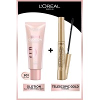 Loreal Paris Telescopic Maskara ve Doğal Işıltı Highlighter 901