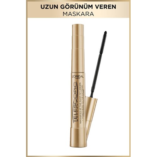 Loreal Paris Telescopic Maskara ve Doğal Işıltı Highlighter 901 Loreal Paris Telescopic Maskara ve Doğal Işıltı Highlighter 901