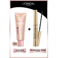 Loreal Paris Telescopic Maskara ve Doğal Işıltı Highlighter 902
