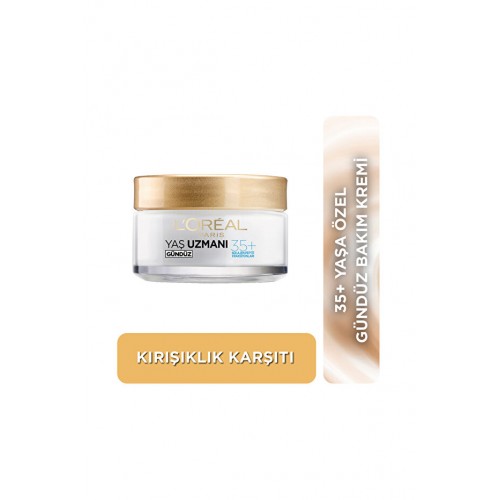 Loreal Paris Yaş Uzmanı 35+ Kırışıklık Karşıtı Nemlendirici Krem 50 ml