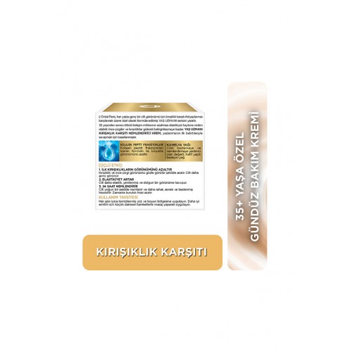 Loreal Paris Yaş Uzmanı 35+ Kırışıklık Karşıtı Nemlendirici Krem 50 ml